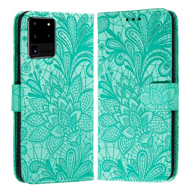 Чехол бумажник A51/A21/A40 кожаный флип чехол для Samsung Galaxy S20 Ultra/S10/S9 Plus/A50/A70/A10