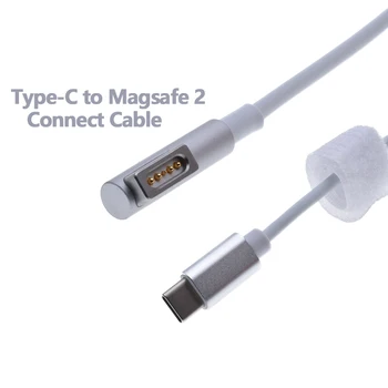 

Type-C to Magafe 1 power cable QC quick charge for laptop 1.8m USB-C to magnetic L-tip power cord