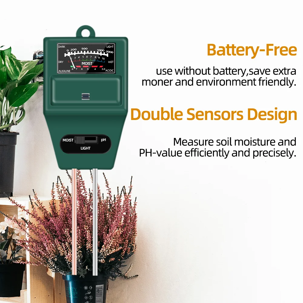 Soil Tester 5-in-1 Gardening Tool