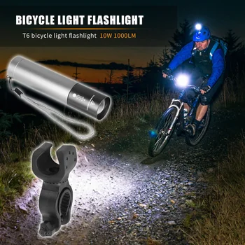 

3 Modes Torch Light Waterproof T6 LED Pocket Folding 1000LM Outdoor Cycling Flashlight Portable Maintenance LED Flashlights
