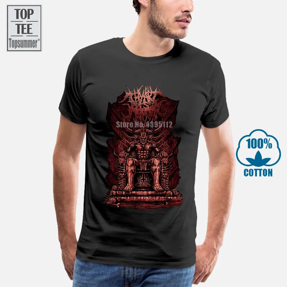 Летняя модная мужская футболка Thy Art Is killing King Of Hell's|Футболки| |