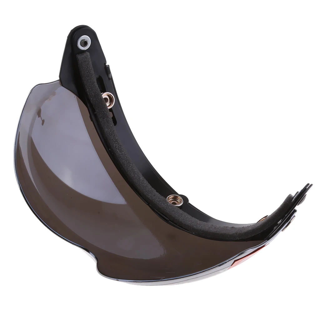 Replacement Motorcycle Bike Mirror Lens Shield Visor 3/4 Open Face for Universal Motorcycle Helmet