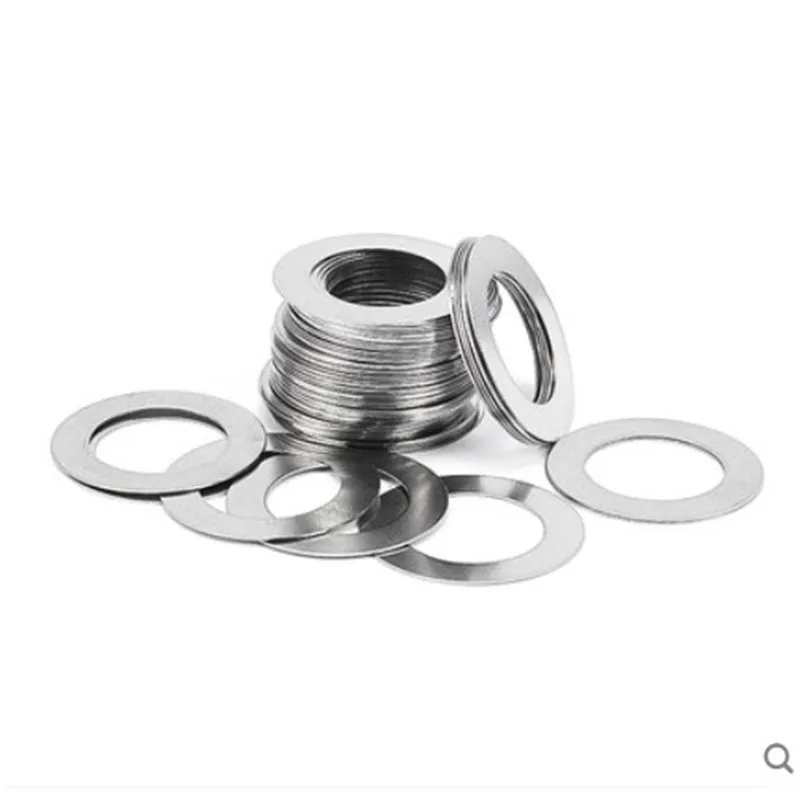 Thick 0.5mm 304 A2 M3-M20 Large Ultra Thin plain Washers Metal Flat Ring washer 