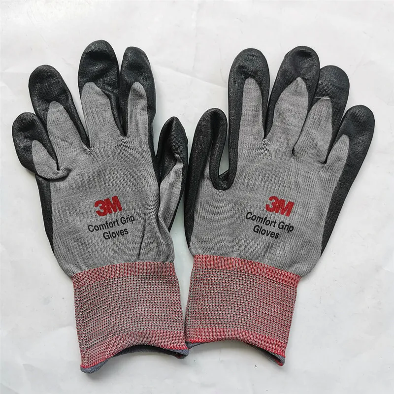 3 м рабочие перчатки из биметаллического износостойкая Нескользящая перчатки анти-безопасность работы перчатки бутадиен-нитрильный каучук перчатки