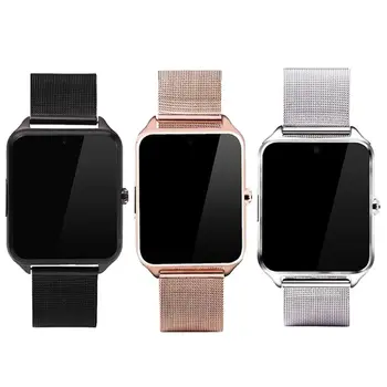 

Z60 Smart Watch for Men Fitness Bracelet IP67 Waterproof with SIM Card Slot Women Smartwatch Clock for Apple iOS Android Phone