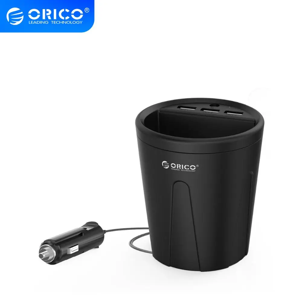 Автомобильное зарядное устройство ORICO с 3 usb портами адаптер питания для зарядки