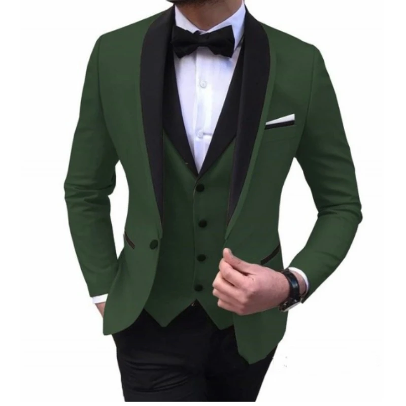 as picture Модный новейший дизайн пальто брюки розовый мужской костюм Slim Fit смокинг жениха 3 шт. индивидуальный заказ Свадебные Костюмы Блейзер комплект - Цвет: as picture