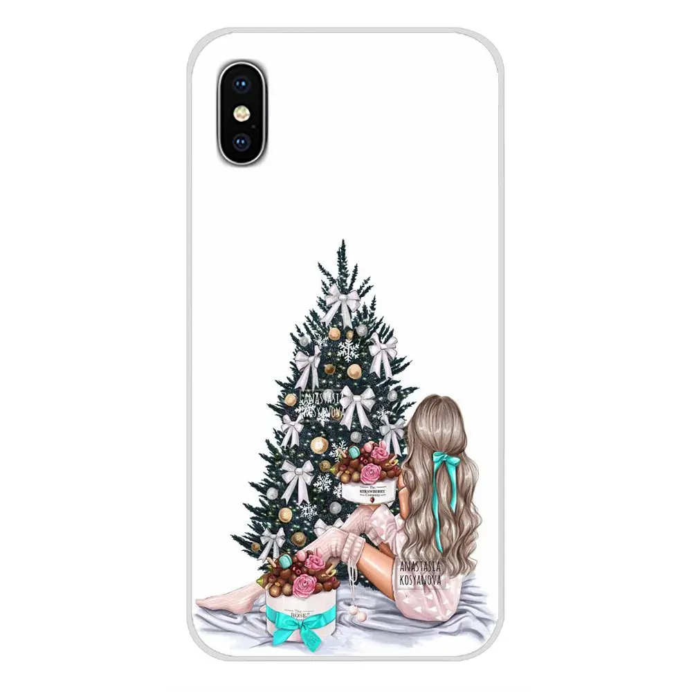images 8 Для LG G3 G4 мини G5 G6 G7 Q6 Q7 Q8 Q9 V10 V20 V30 X Мощность 2 3 K10 K4 K8 силиконовый чехол чёрный; коричневый волосы для малыша и мамы; для девочек - Цвет: images 8