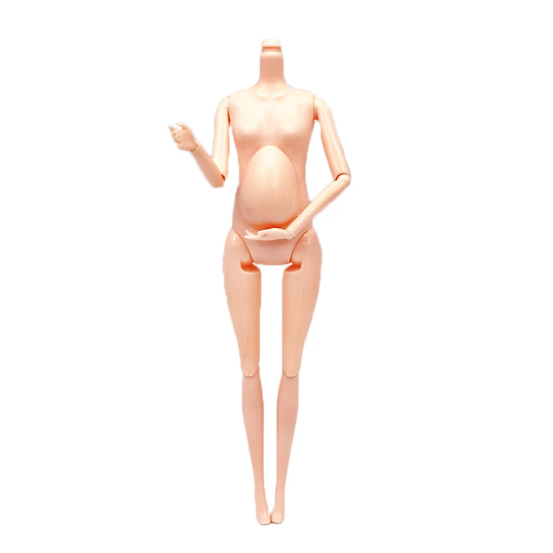 29cm Nude Doll Body Moveable Joints Variety Skin Colors Doll Body For 1/6