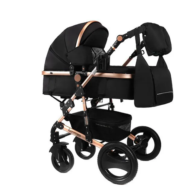 $US $95.40  LUXMOM baby stroller 2in1 stroller bidirectional high-quality shock absorber Gift mom backpack Russ