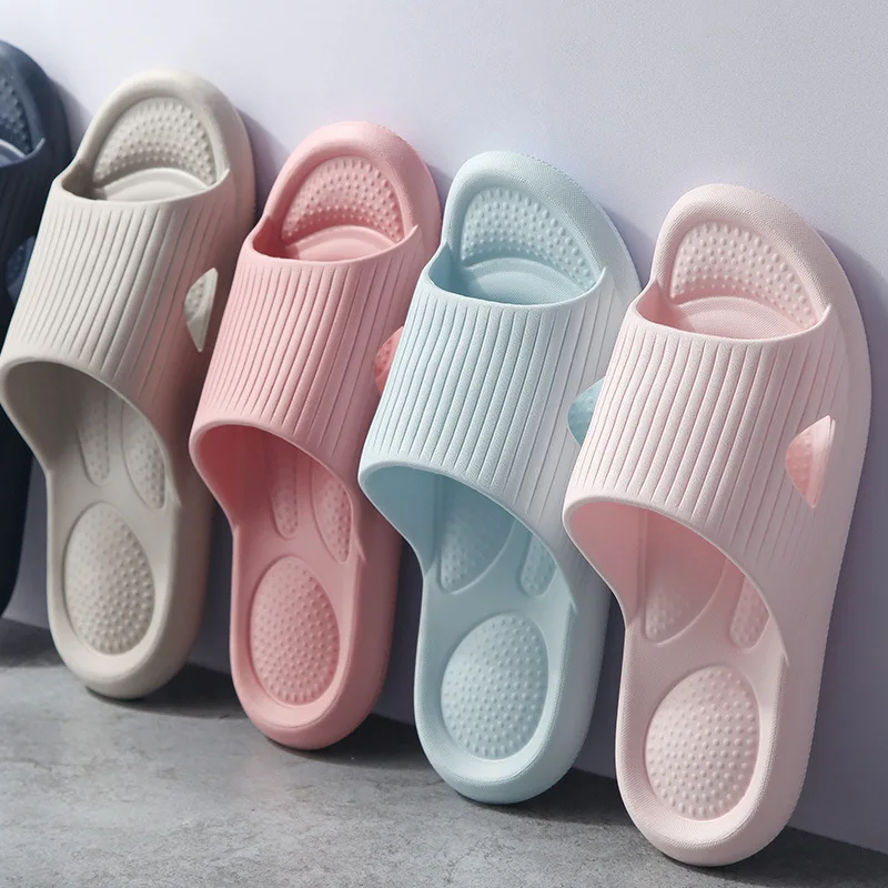 

Home Home Couples Massage Slippers Hotel Bathroom Anti-slip Sandals 2020 Household Comfortable Fashion Slipper