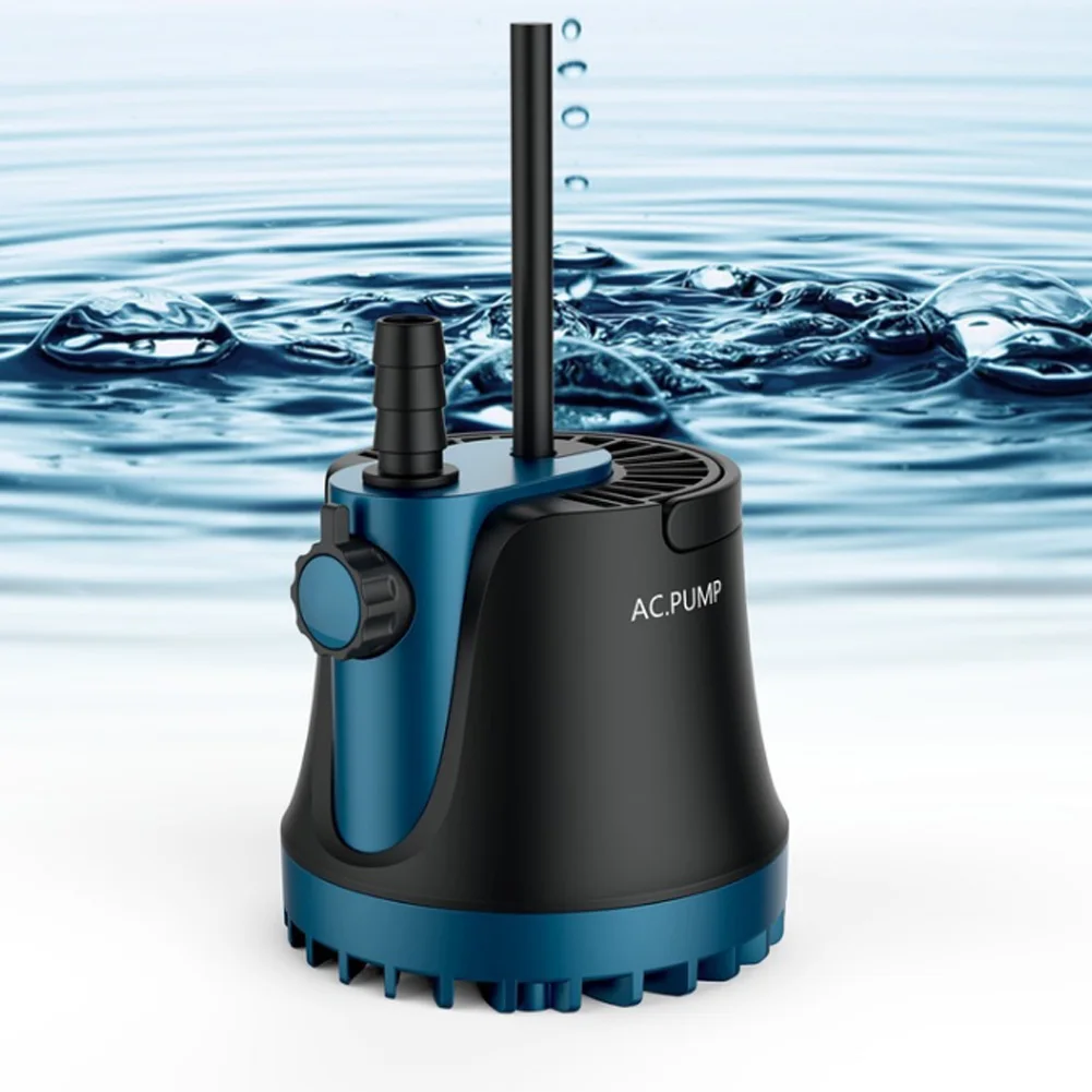 Водяной насос для аквариума 25/35/60W 1800/2500/3000L/ч крайне низкий уровень шума для Аквариум Фонтан JS23