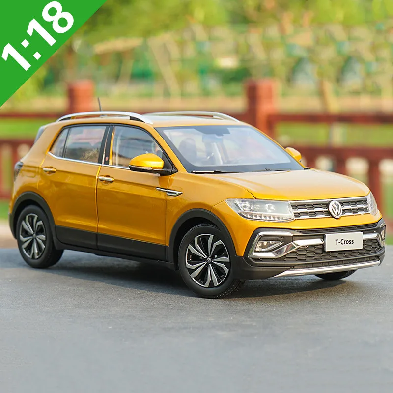 Продукт высокого качества 1:18 T-CROSS роскошные модели из сплава SUV, имитация высококачественной металлической коллекции и подарков