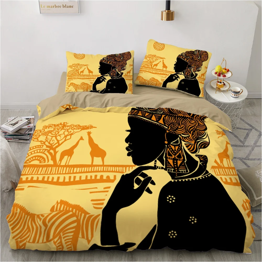 

3D Printed Bedding Sets luxury The Queen Of Ancient Egypt Style Single Queen Double Full King Twin Bed For Home Duvet Cover Sets