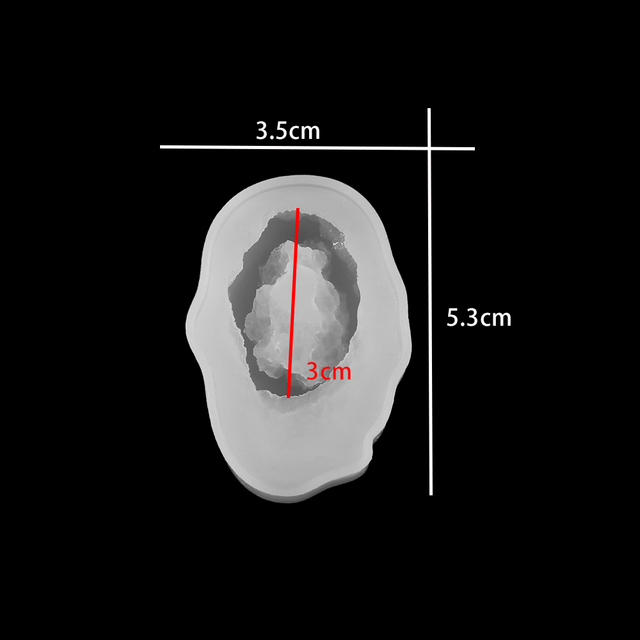 Drop Handmade Silicone Casting Mold For DIY Crystal Epoxy Resin Jewelry Step Field Island Pendant Silicone Mold Supplies
