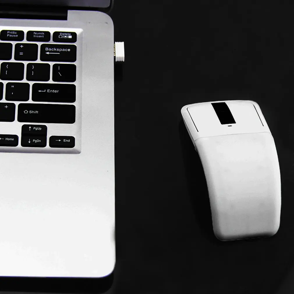 Bluetooth Folding Mouse For Microsoft Arc Touch 2 Generation Bluetooth Mouse Foldable For Arc Touch USB 2.4G Wireless Mice