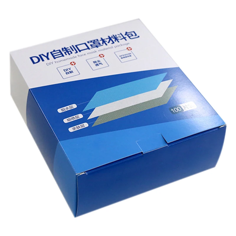 

200 DIY Non-Woven Mask Material Set Homemade Disposable Mask Homemade Disposable Mask Material for mask mouth