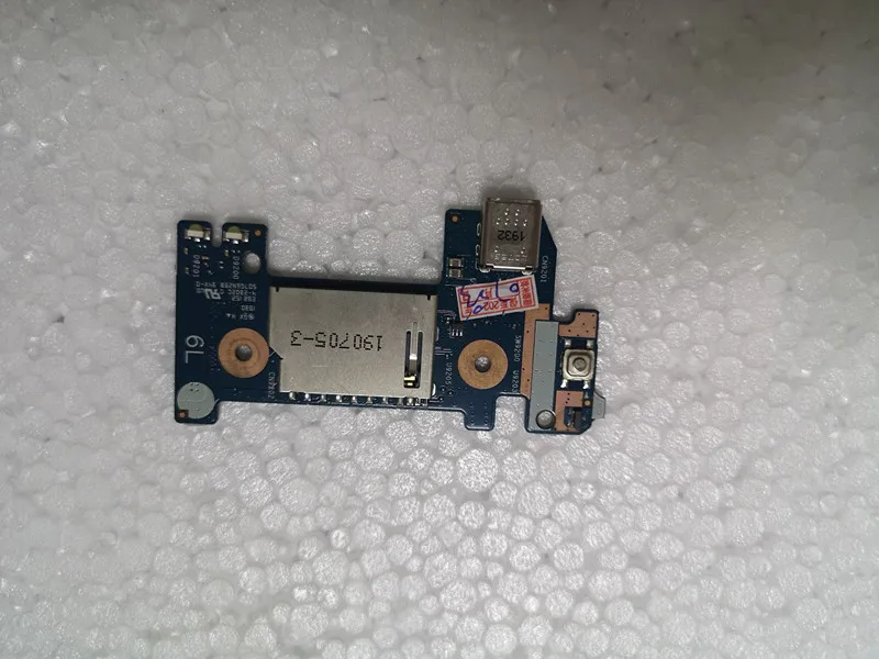 Для HP 14s-cr 14s-cr0004TX устройство для чтения sd-карт USB type-c зарядное переключатель power