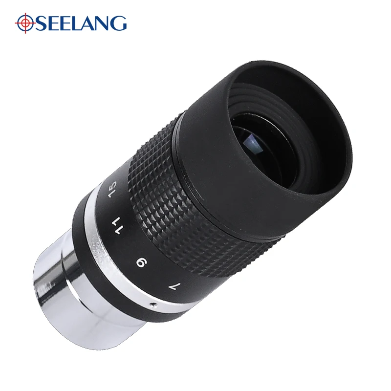 

OSEELANG 1.25 inch Zoom 7-21mm Continuous zooming Eyepiece HD Variable Folding FMC coating For Astronomical telescope OSL-239