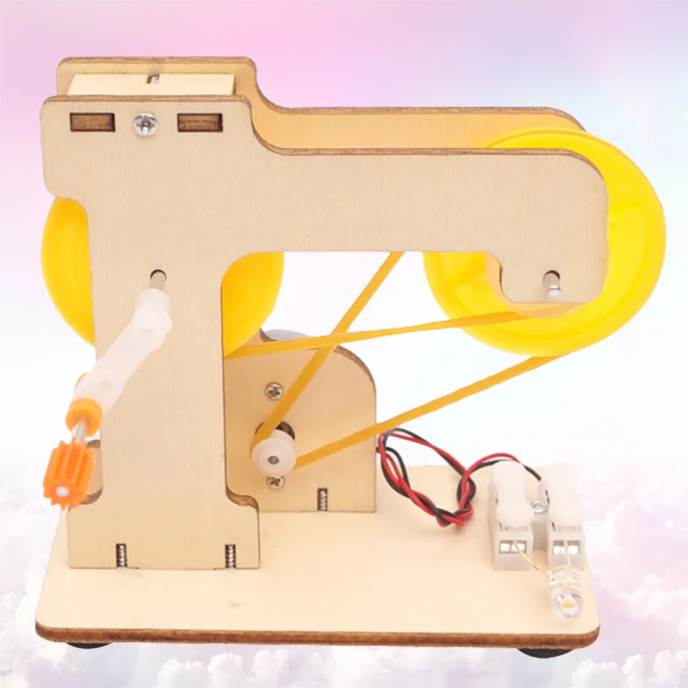 1 Set DIY Electricity Generator Assembly Model Educational Toy Experiment Teaching (Assorted Color) |