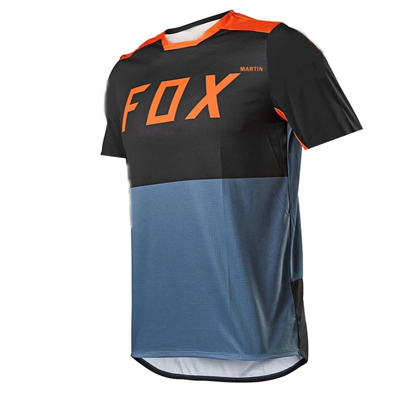 FOX MTB Racing T-shirts Downhill Jersey Motorrad Radfahren Trikots FahrradTrikot 