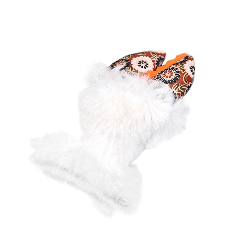Cute Fluffy Fish Pillow Filled With Catnip Interactive Tease Cat Supplies Durable Chew Molar Toy For Gatos
