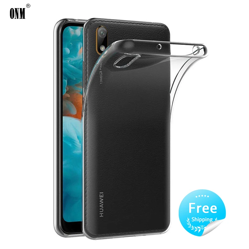 Чехол для Huawei Honor 8S прозрачный силиконовый бампер из ТПУ мягкий чехол Play 8 5