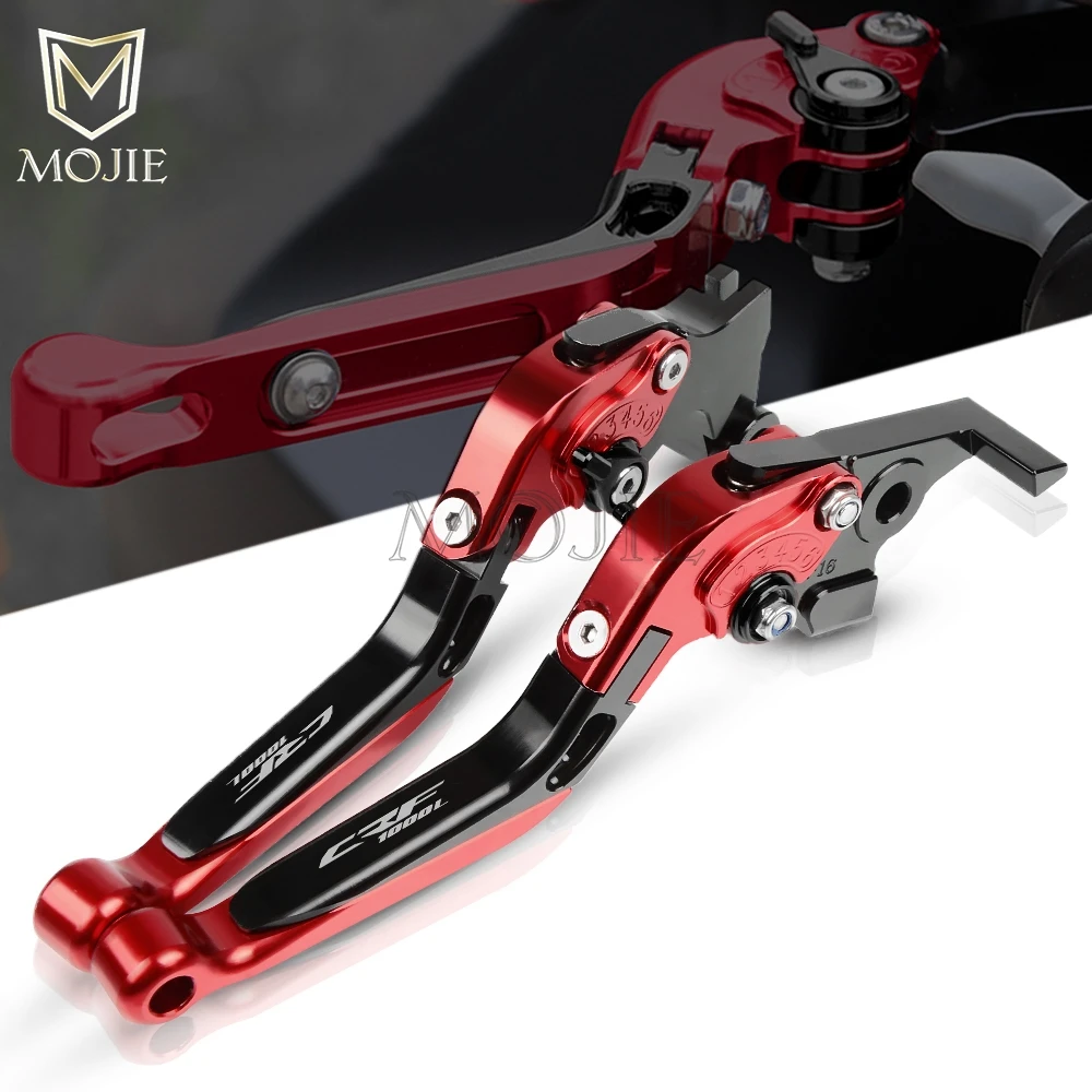 For Honda CRF1000L CRF 1000L 1000 L AFRICA TWIN 2015-2018 2016 2017 Motorcycle Accessories CNC Adjustable Brake Clutch Levers | Автомобили