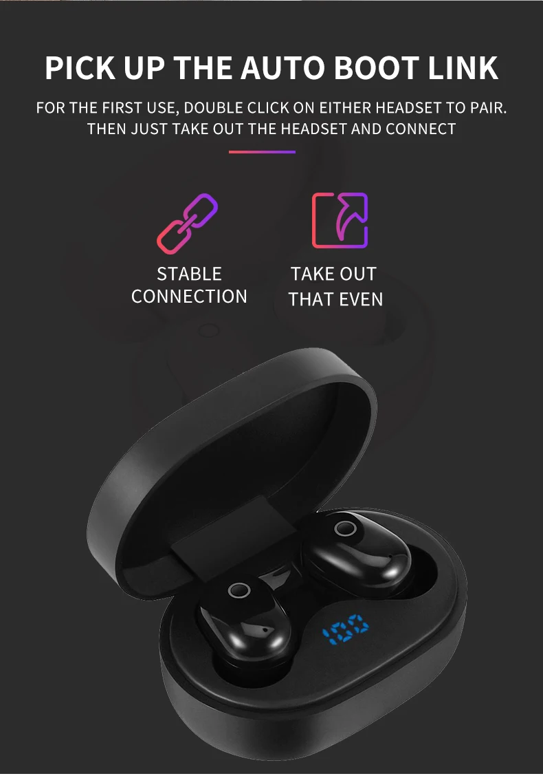 DT-8 TWS Bluetooth наушники 5,0 Беспроводные спортивные наушники с микрофоном Handsfree AI управление для iPhone XR 11 наушники стерео гарнитура