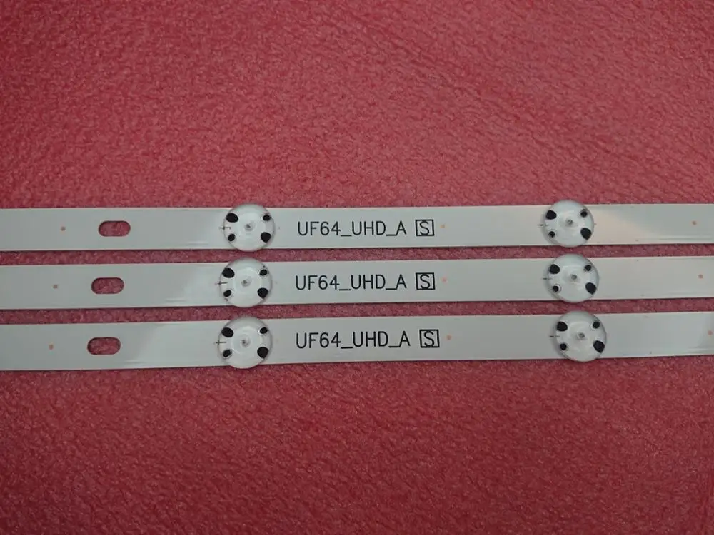 15 шт./лот светодиодная подсветка для LG UF64_UHD_A 43LH60_FHD_A Тип 43LH604V 43UF6407 43UF6400 43UF640V