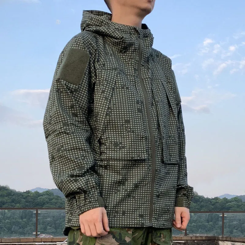 Desert Night Tactical Lightweight Jacket, Camouflage Cardigan