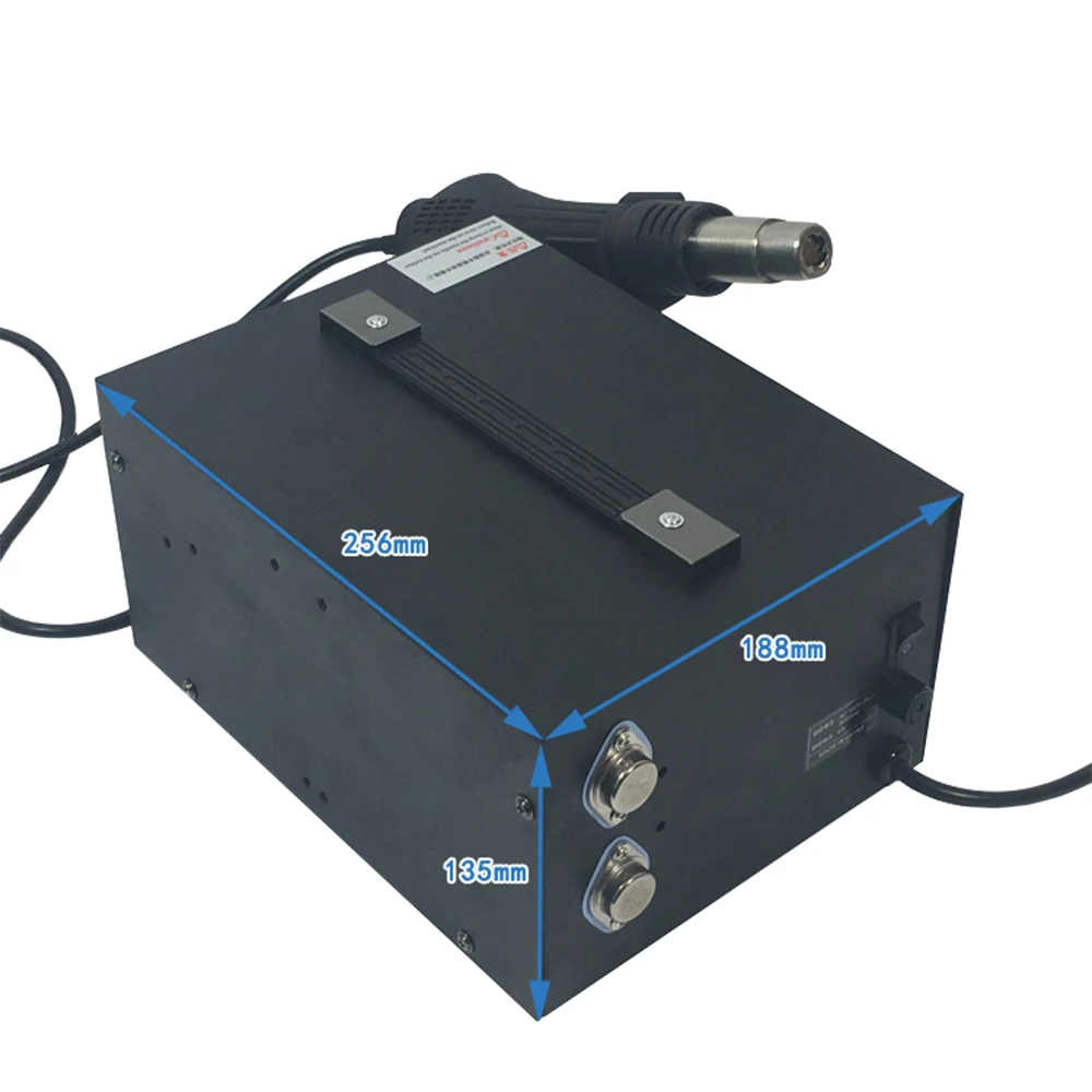 Высокая qualkity 909D паяльник+ горячий воздух пистолет 3 в 1 пистолеты горячего воздуха паяльная станция питания многофункциональная паяльная станция