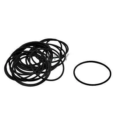 

20 Pcs 26mm Outside Dia 1mm Thickness Industrial Rubber O Rings Seals