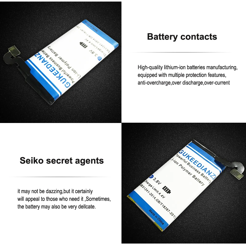 Аккумулятор для телефона GUKEEDIANZI для sony Xperia Sola MT27 MT27i MT27a Pepper 2265 мАч AGPB009-A 002