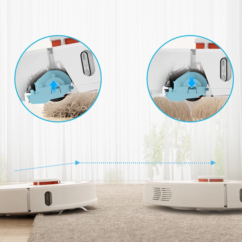 Roborock s50 s55 робот-пылесос 2 для дома Беспроводной smart запланированного маршрута приложение Управления Автоматические развертки и СС cleaner