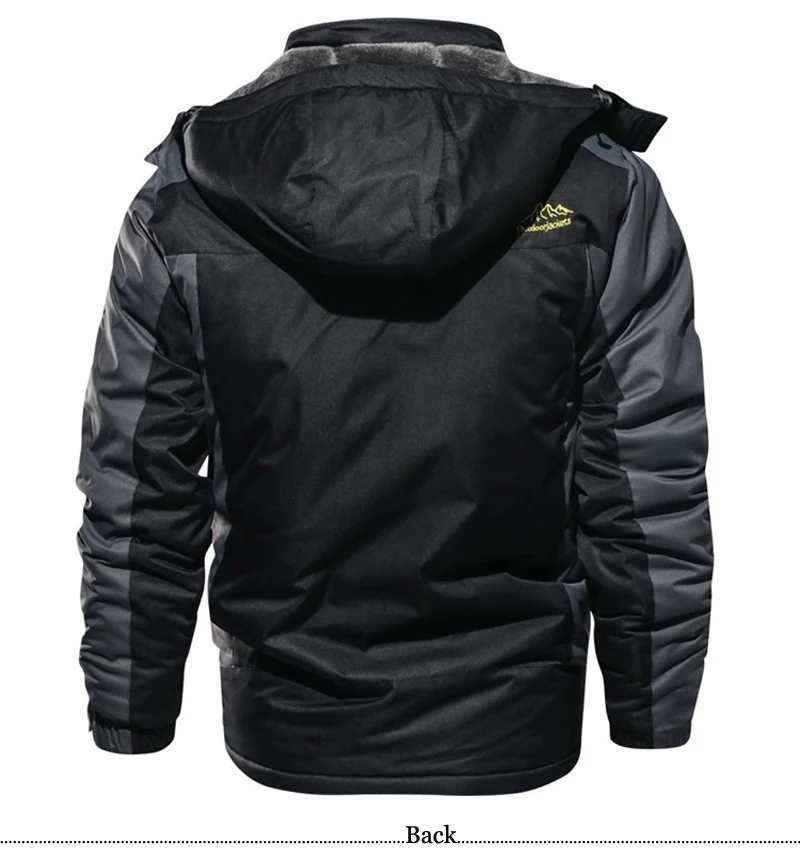 Зимняя куртка мужская флисовая Толстая 7XL 8XL 9XL Мужская ветровка куртка-парка дышащая водонепроницаемая куртка мужская брендовая одежда