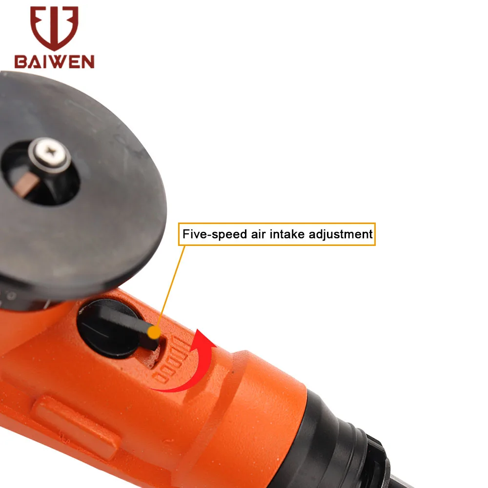 Einstellbare pneumatische Hand-Fasenfräsmaschine, Mini-45-Grad-Fasenentgratungswerkzeug mit Klingen und Lager – Detail 10