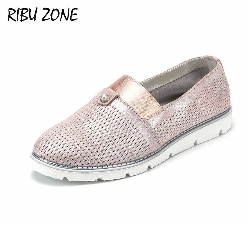 RIBU ZONE/; известный бренд; Европейская Женская обувь из натуральной кожи на толстой мягкой подошве; женские лоферы; белые лоферы с украшением из жемчуга