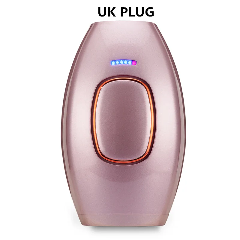 Машинка для удаления волос 500000 импульсов лазерный эпилятор IPL лазерная Машинка для удаления волос постоянный Электрический безболезненный триммер для тела - Цвет: R Epilator UK PLUG