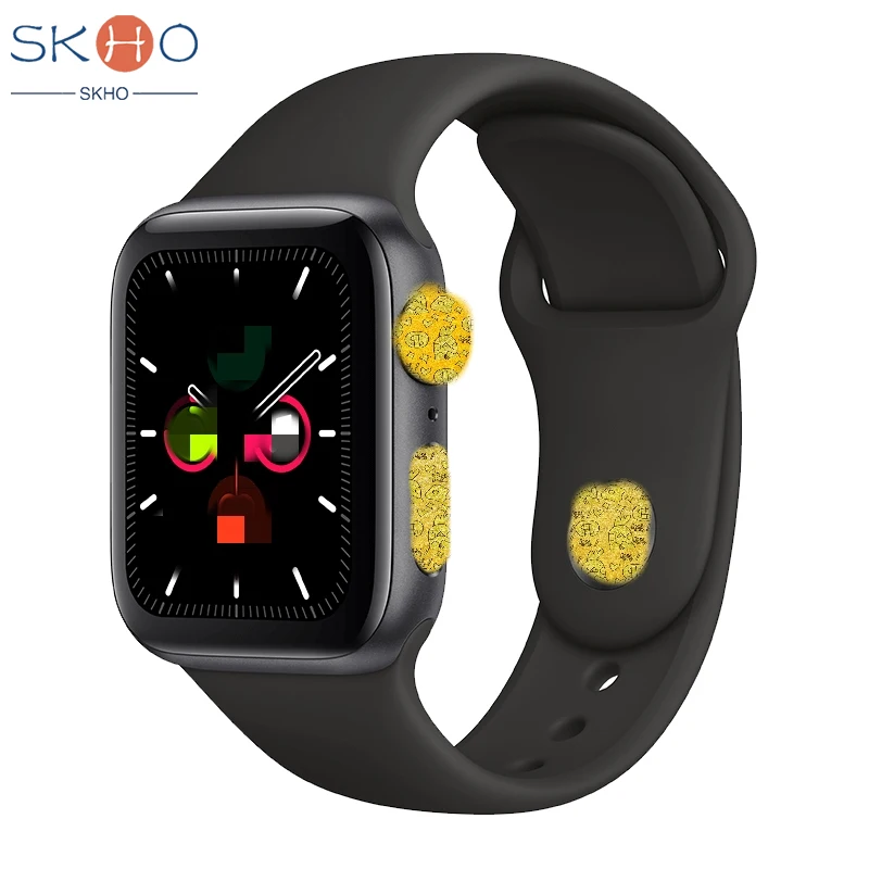SKHO IWO 12 Watch series 5 1:1 умные часы 40 мм 44 Bluetooth iwo12 для apple iPhone IOS Android управление Siri PK 11| |