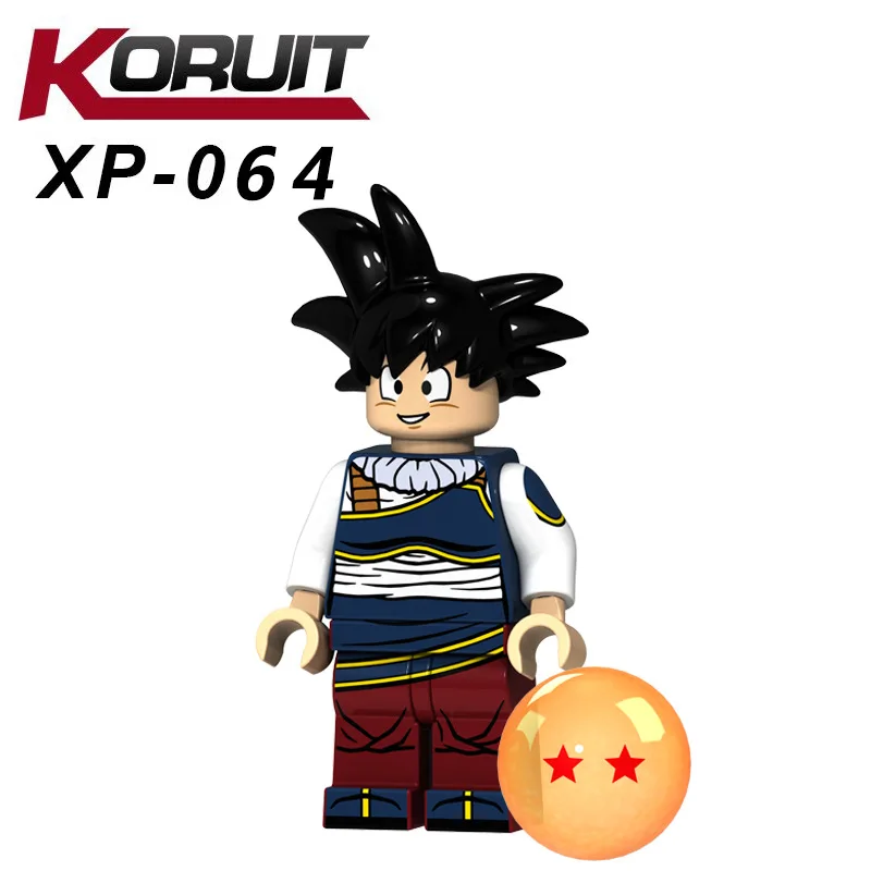 Grandtag Kt1009 серия Dragon Ball строительные блоки Минифигурки Обучающие сборные строительные блоки сумка Детская игрушка Горячая Распродажа