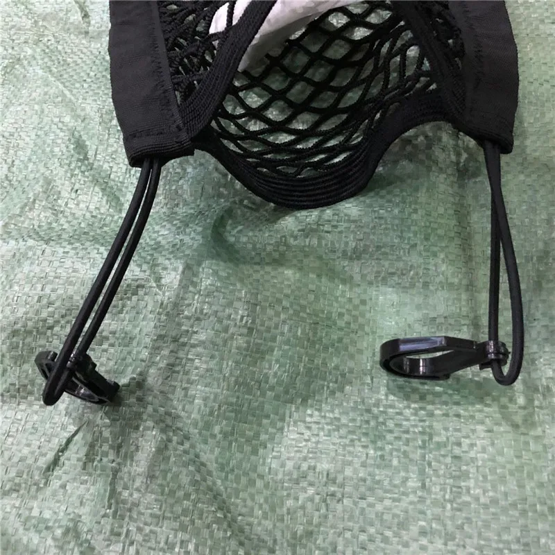 Fuel Tank Luggage Net Black Motorcycle Mesh Hook Hold Bag Cargo Storage Holder for Motorcycle Car General Flexible Suitcase