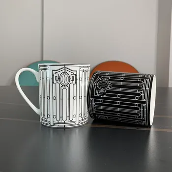 

Hot Sale Fine Bone China Coffee Mug and cup European Style Creative Ceramic Afternoon Tea Teacup For Water Beautiful Gift Box