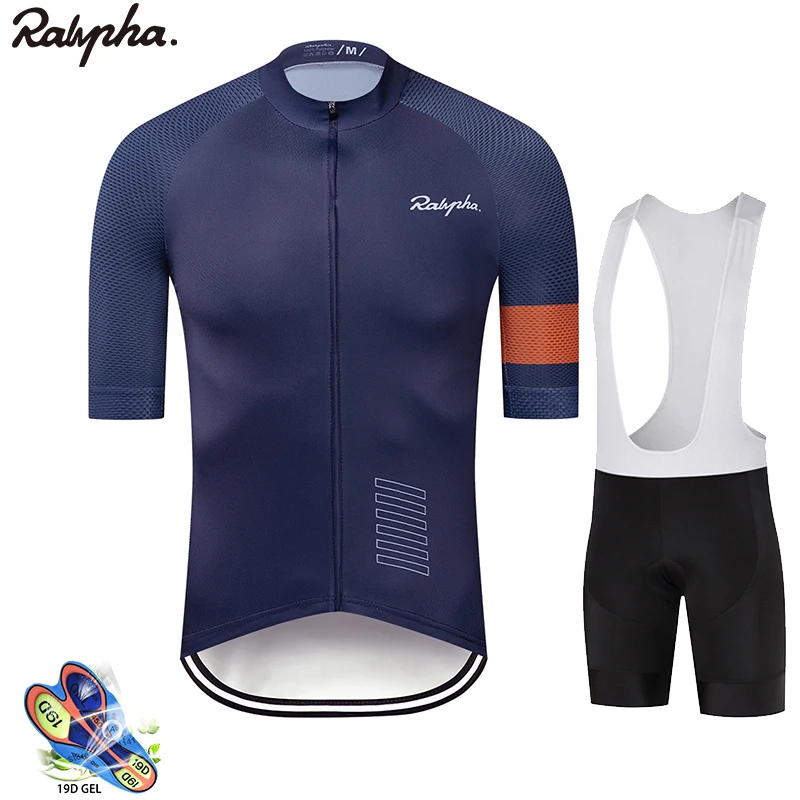 Raphaing Pro Team Велоспорт Джерси наборы одежда для велоспорта Ropa Ciclismo Hombre летняя гоночная велосипедная одежда велосипедная Униформа Новинка - Цвет: 12