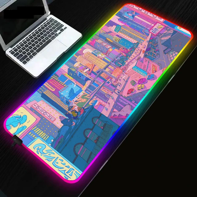 Tapis de souris Cyberpunk 2077 Extra Large 800 x 300 x 4mm (XL)