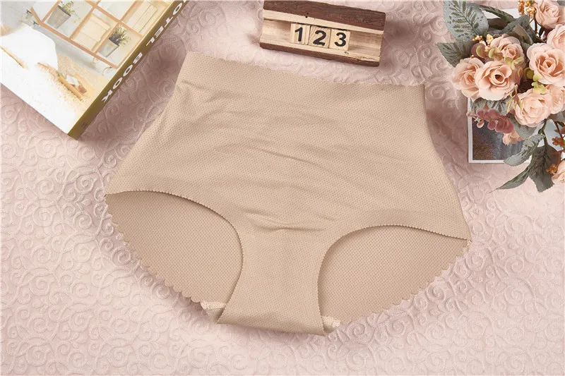 LANFEI стыковой Кнопка стеклоподъемника штаны Body Shaper трусы с эластичным поясом для Для женщин сексуальный увеличивающая подкладка для ягодиц Shapingwear дышащие нижнее белье с подкладками