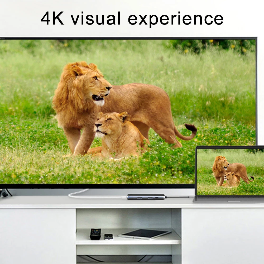 Usb-хаб type C к Usb3.0 Hdmi type-C многопортовый Pd концентратор для Macbook Pro Аксессуары type C зарядный разветвитель порт 2 Usb 3,0 порта