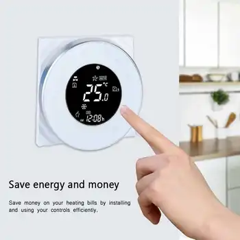 

Water Floor Heating LCD Touch Screen Thermostat With WIFI Temperature Controller