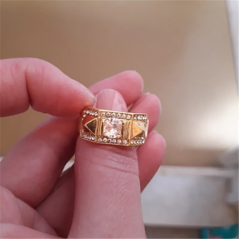 Wedding Rings Finger Rings Cubic Zircon Ring for Women Men CC Rings