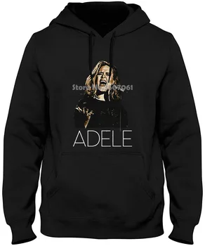 

2 Side Adele 2017 Tour The Finale Music Black Xs 3xl Summer winter New Black Man Cotton Fashion Hoodies & Sweatshirts